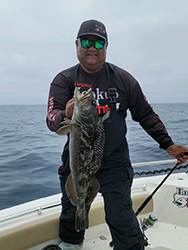 Frank Santiago - Lingcod 7.2 pounds