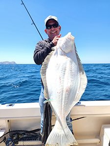 Gary Mouritzen - Coronado Islands - Yellowtail Tournament Halibut - 22 pounds